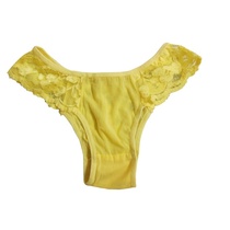 Yellow Netted Thongs